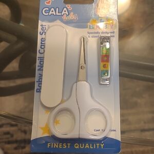 Cala Baby Nail Care Set - Blue and White